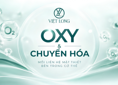 Oxy và chuyển hóa - Mối liên hệ mật thiết bên trong cơ thể